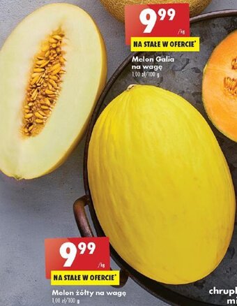 Biedronka Melon żółty 1kg oferta