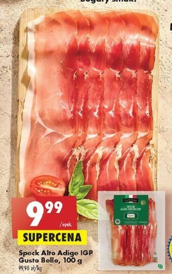Biedronka Speck Alto Adige IGP Gusto Bello, 100 g oferta