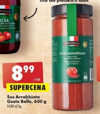 Biedronka Sos Arrabbiata Gusto Bello, 600 g oferta