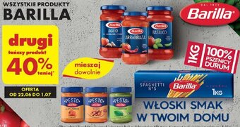 Biedronka WSZYSTKIE PRODUKTY BARILLA oferta