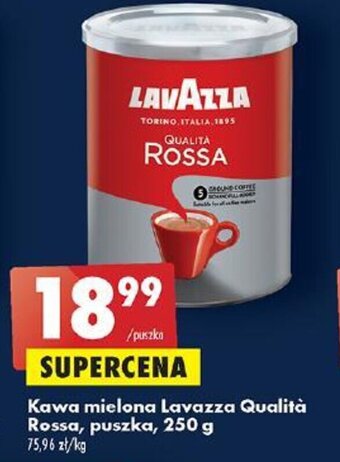 Biedronka Kawa mielona Lavazza Qualità Rossa, 250 g oferta