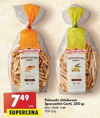 Biedronka Paluszki chlebowe Spaccatini Corti, 250 g oferta