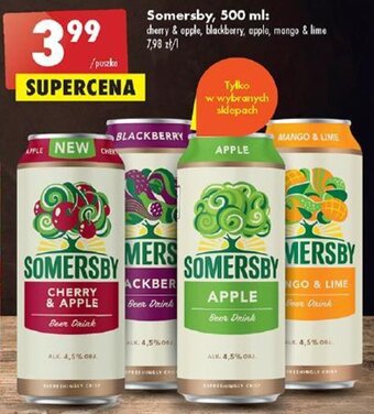Biedronka Somersby, 500 ml oferta