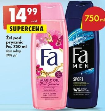 Biedronka Żel pod prysznic Fa, 750 ml oferta