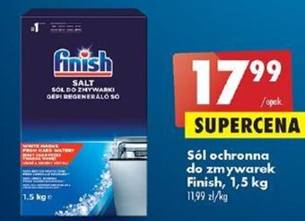 Biedronka Sól ochronna do zmywarek Finish, 1,5 kg oferta
