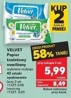 Kaufland Papier toaletowy nawilżany pure oferta