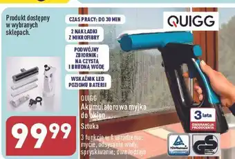 ALDI Myjka elektryczna do okien quigg oferta