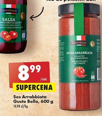 Biedronka Sos arrabbiata gustobello oferta