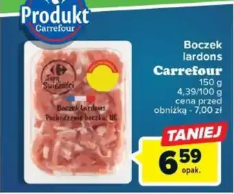 Carrefour Market Boczek Lardows Carrefour 150g oferta