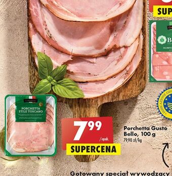 Biedronka Szynka porchetta gustobello oferta