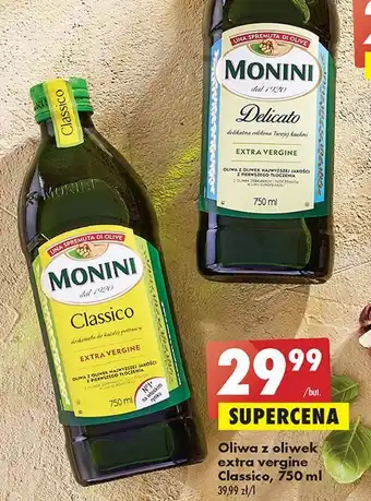 Biedronka Oliwa z oliwek extra vergine monini classico oferta