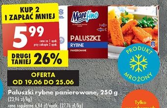Biedronka Paluszki rybne panierowane mare fino oferta