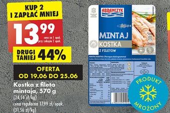 Biedronka Mintaj kostka abramczyk oferta