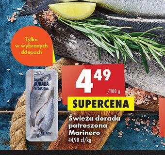 Biedronka Dorada patroszona świeża marinero oferta