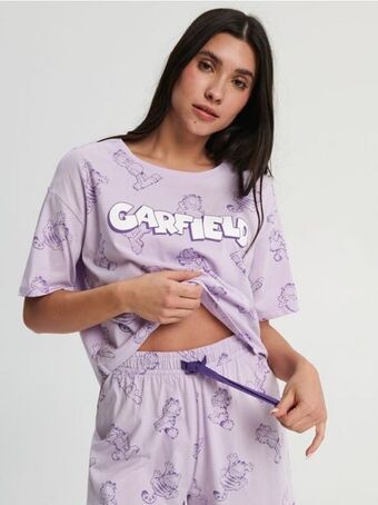Sinsay Piżama bawełniana garfield oferta