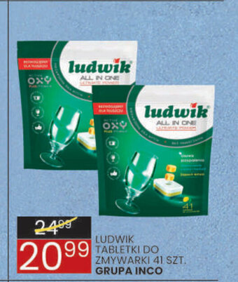 Wafelek Ludwik tabletki do zmywarki 41szt. oferta