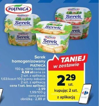 Carrefour Market Serek homogenizowany PIATNICA 150 g oferta