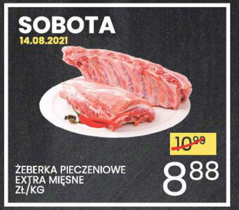 Wafelek Żeberka pieczeniowe ekstra mięsne 1kg oferta