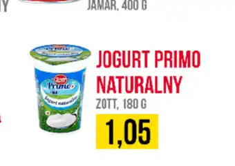 Delikatesy Ribena Jogurt Primo naturalny Zott 180g oferta