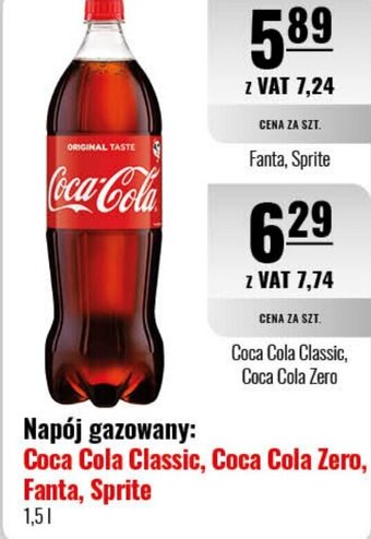 Eurocash Napój gazowany: Coca Cola Classic, Coca Cola Zero oferta