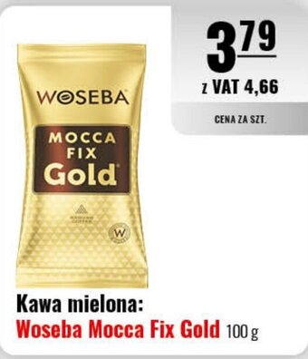 Kawa mielona: Woseba Mocca Fix Gold 100 g