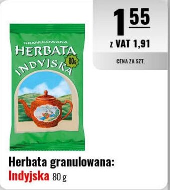 Eurocash Herbata granulowana: Indyjska 80 g oferta