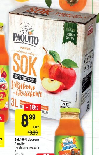 Sok 100% tłoczony 3l