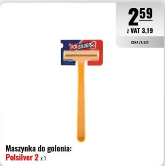 Eurocash Maszynka do golenia: Polsilver 2 x 1 oferta