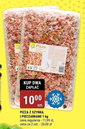 bi1 PIZZA Z SZYNKĄ I PIECZARKAMI 1 kg oferta