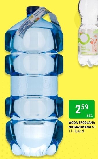 bi1 WODA ŹRÓDLANA NIEGAZOWANA 5 l oferta