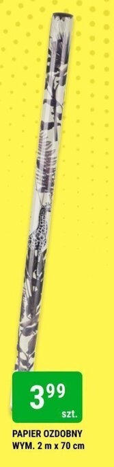 bi1 PAPIER OZDOBNY WYM. 2 m x 70 cm oferta