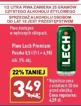 ALDI Piwo lech premium oferta