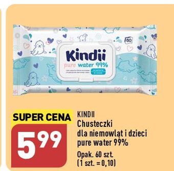 ALDI Chusteczki wilgotne pure cleanic kindii oferta