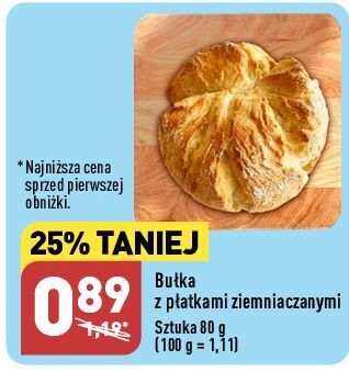 ALDI Bułka z płatkami ziemniaczanymi oferta