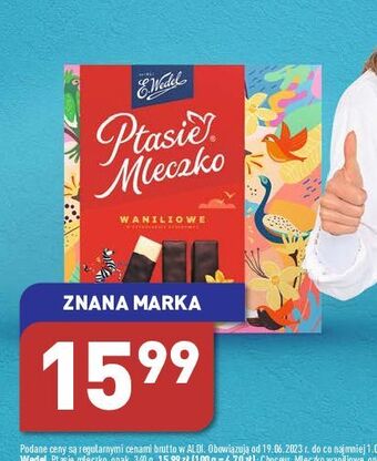 ALDI Czekoladki waniliowe e. wedel ptasie mleczko oferta