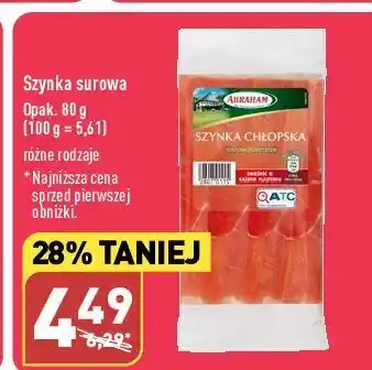 ALDI Szynka chłopska abraham oferta