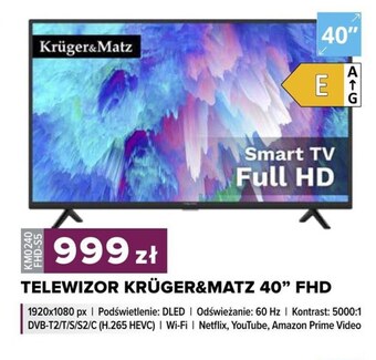Telewizor krüger&matz