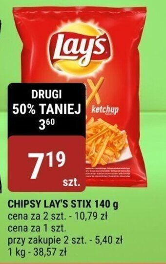 bi1 CHIPSY LAY'S STIX 140 g oferta