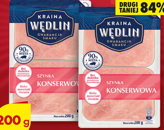 Biedronka Szynka kraina wędlin oferta