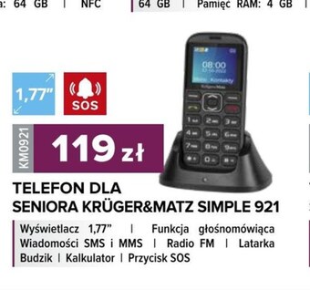 Rebel Electro Telefon krüger&matz oferta