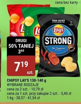 bi1 CHIPSY LAY'S 130-140 g oferta