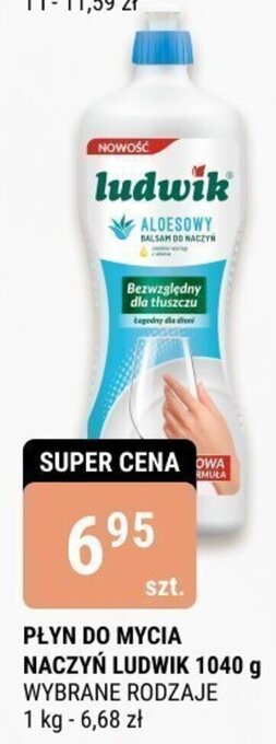 bi1 PŁYN DO MYCIA NACZYŃ LUDWIK 1040 g oferta