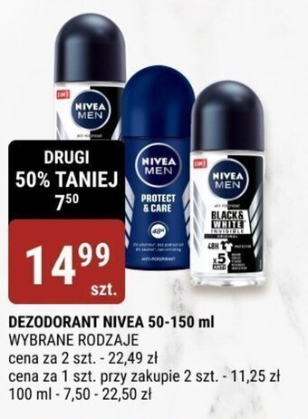 bi1 DEZODORANT NIVEA 50-150 ml oferta