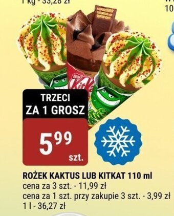 bi1 ROŻEK KAKTUS LUB KITKAT 110 ml oferta
