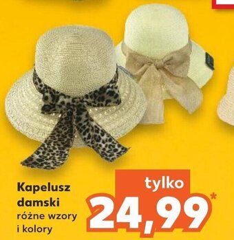 Kaufland Kapelusz damski oferta