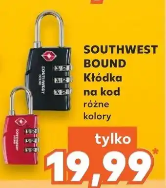 Kaufland SOUTHWEST BOUND Kłódka na kod oferta