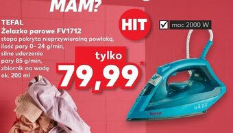 Kaufland TEFAL Żelazko parowe FV1712 oferta