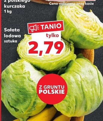 Kaufland Sałata lodowa sztuka oferta