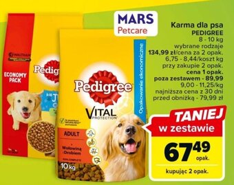 Carrefour Market Karma dla psa PEDIGREE 8-10kg oferta