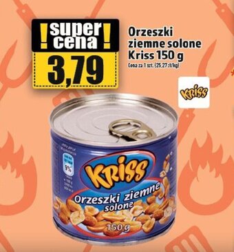 Topaz Orzeszki ziemne solone Kriss 150 g oferta